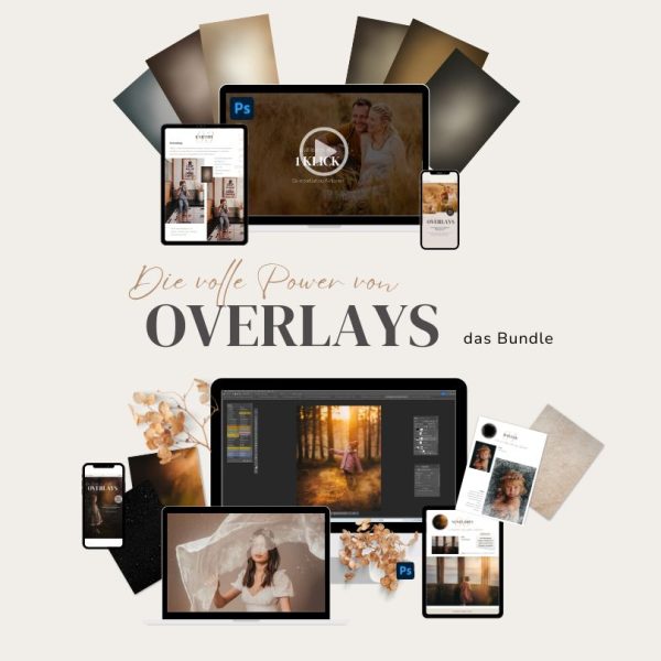 Overlay-Bundle: Farb- und Kreativoverlays in einem Paket